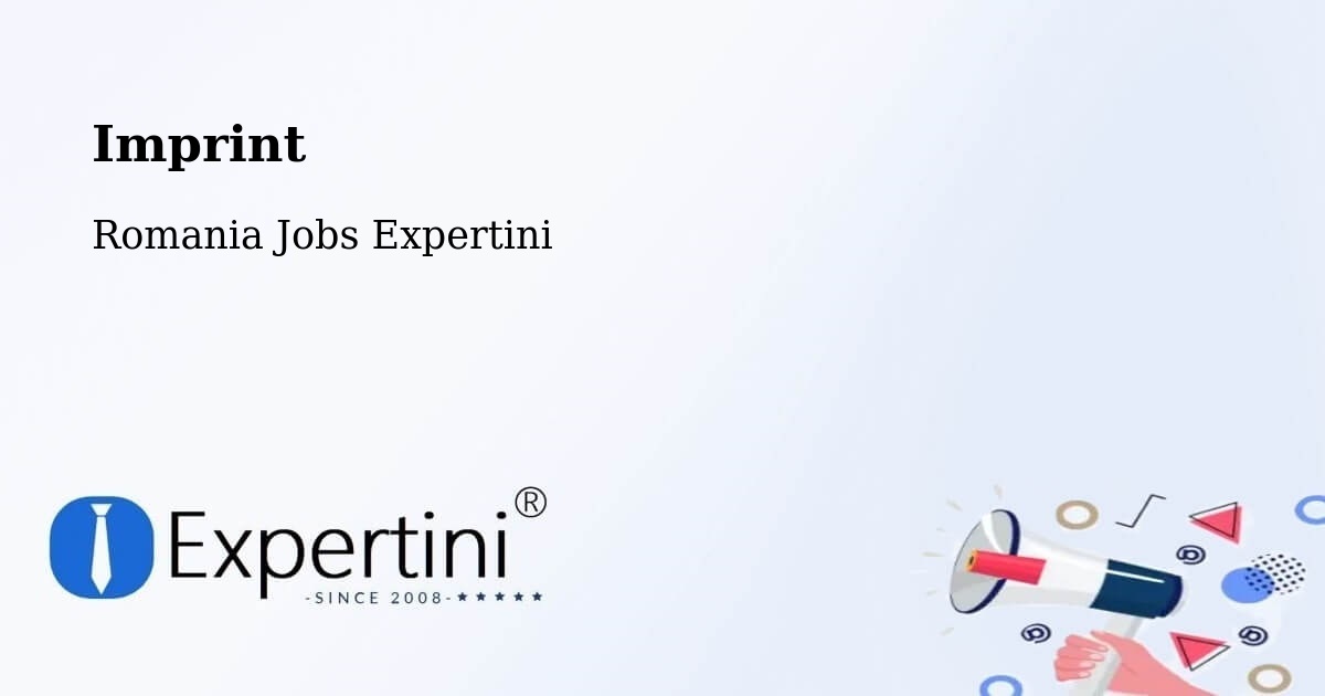 Imprint – Comuna Siminicea - Romania Jobs Expertini